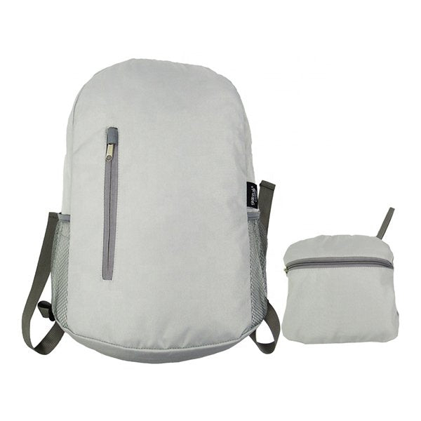 側拉鍊可摺疊防水聚酯纖維後背包