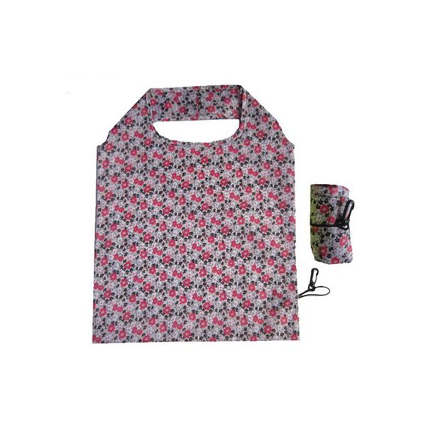 綁帶式可摺疊190T聚酯纖維收納袋