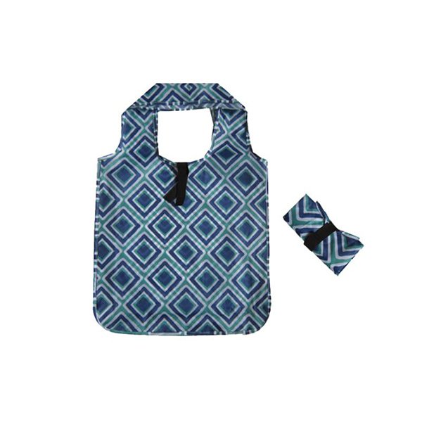 綁帶式可摺疊190T聚酯纖維收納袋