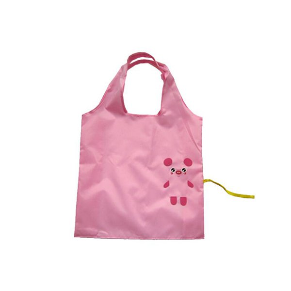 動物造型可摺疊210D聚酯纖維收納袋