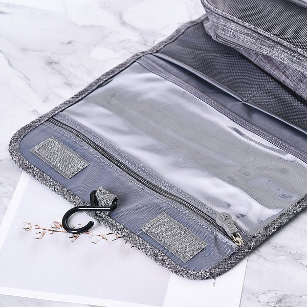 掛式旅行收納防水盥洗化妝包