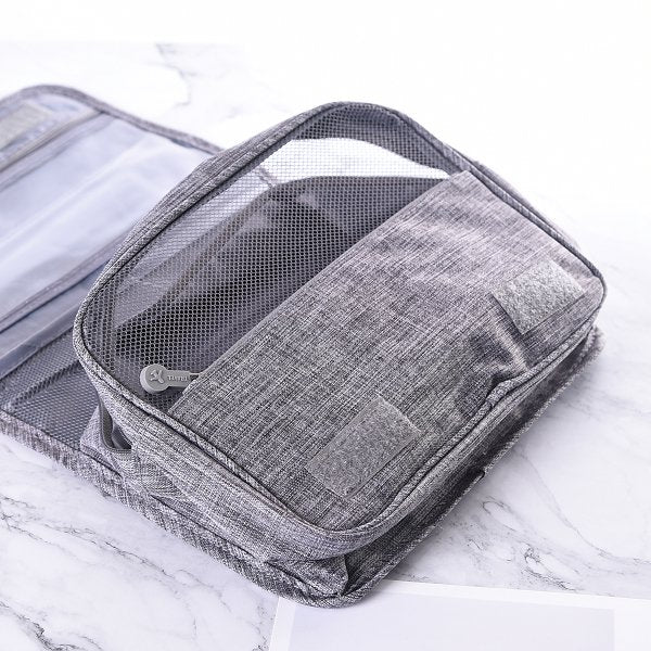 掛式旅行收納防水盥洗化妝包