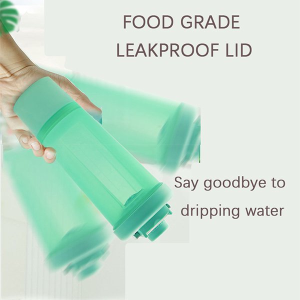 500ml彩色磨砂運動搖搖杯