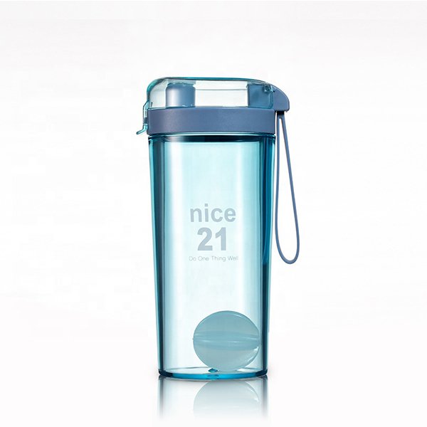 400ml矽膠提把運動搖搖杯