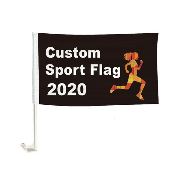 3*5ft客製化聚酯纖維車旗