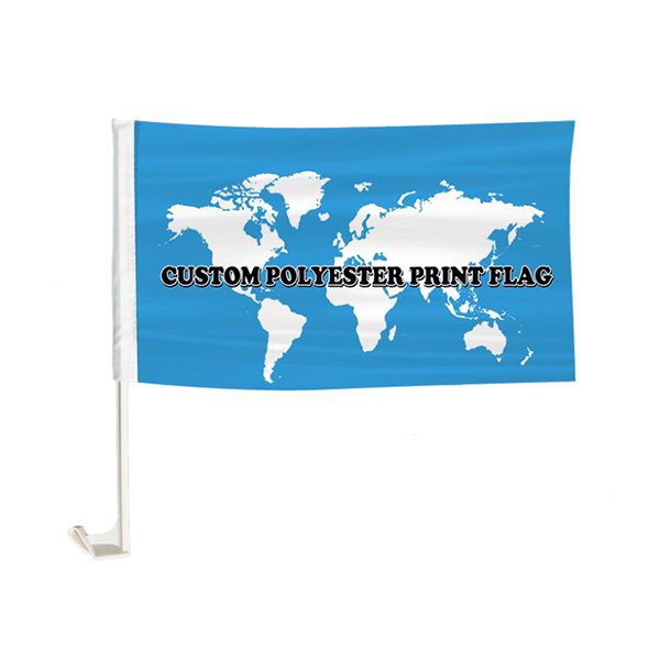 3*5ft客製化聚酯纖維車旗