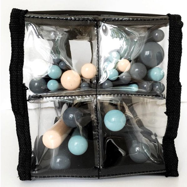 可背式PVC透明化妝袋