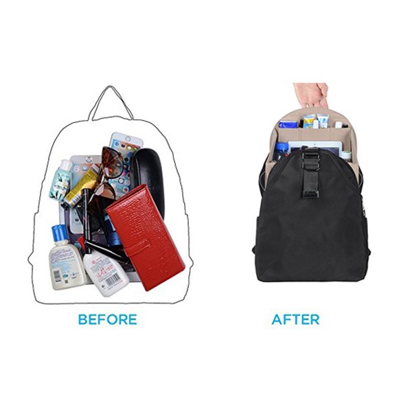 毛氈包中包後背包收納袋