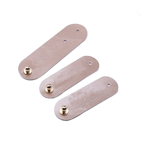 簡約PU皮革扣式集線器