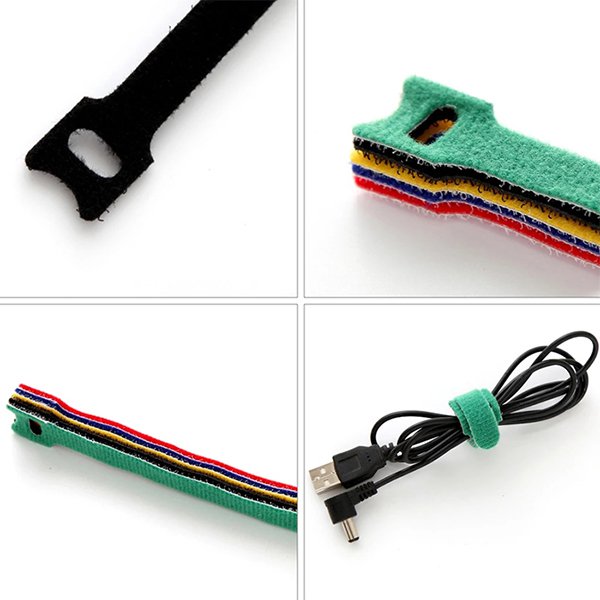 魔鬼沾自黏式尼龍耳機集線綁帶