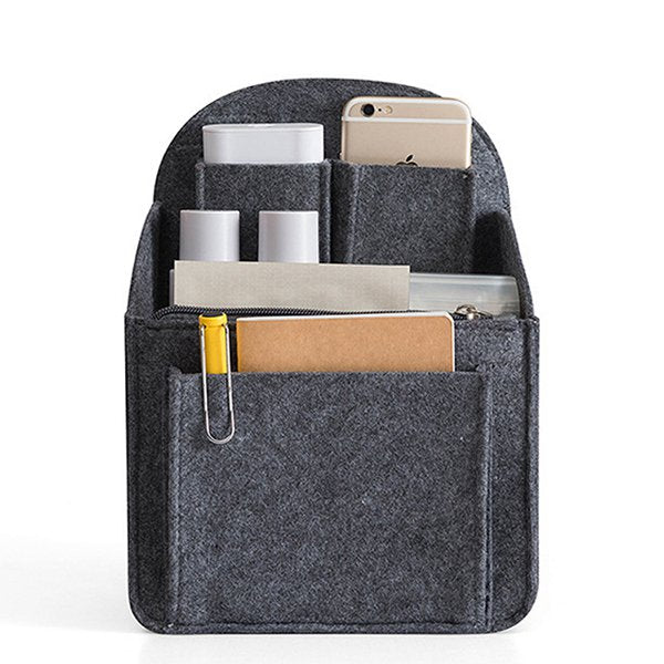 毛氈包中包後背包收納袋-大