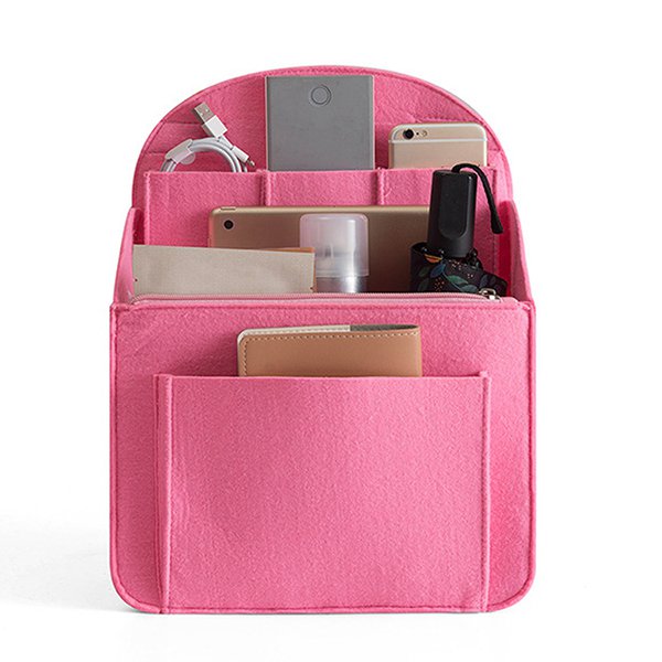 毛氈包中包後背包收納袋-大