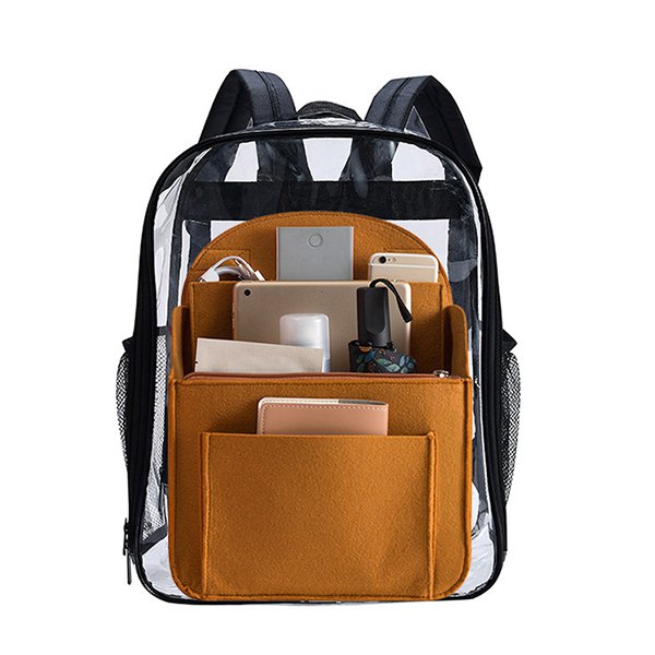 毛氈包中包後背包收納袋-大