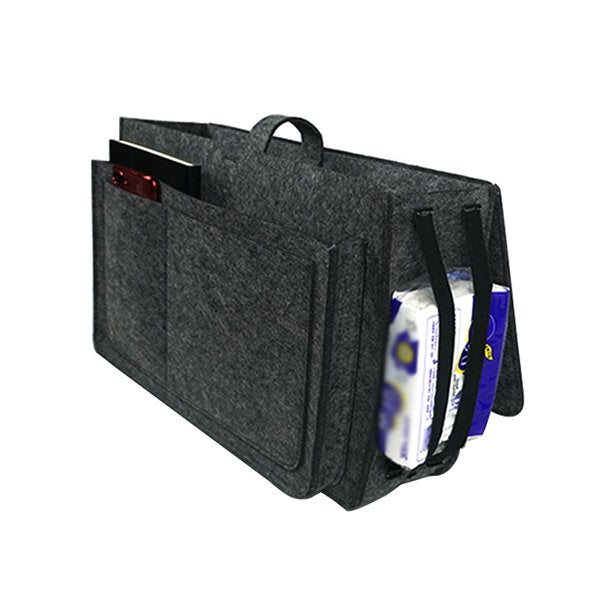 毛氈床邊收納袋