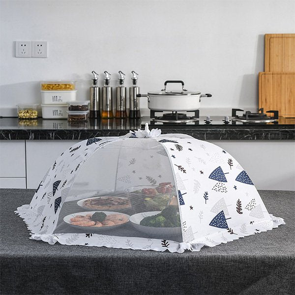 收縮式網紗蕾絲桌罩