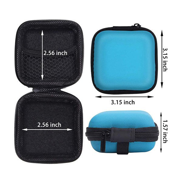 彩色方形登山扣EVA收納盒