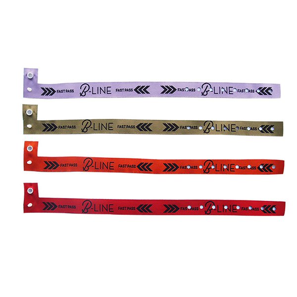 客製化聚酯纖維編織活動手環