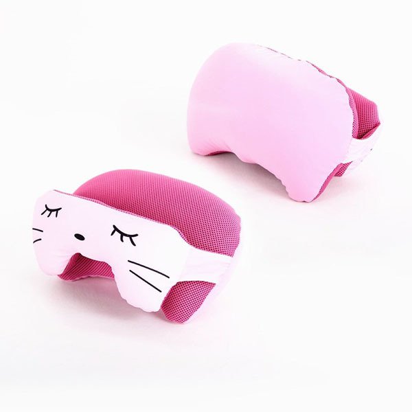 2合1可愛造型眼罩頸枕