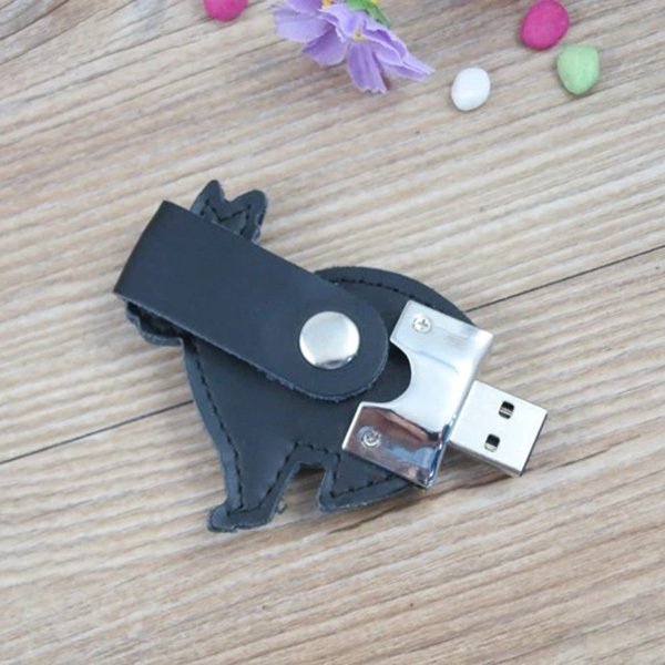皮製隨身碟-兔子造型USB