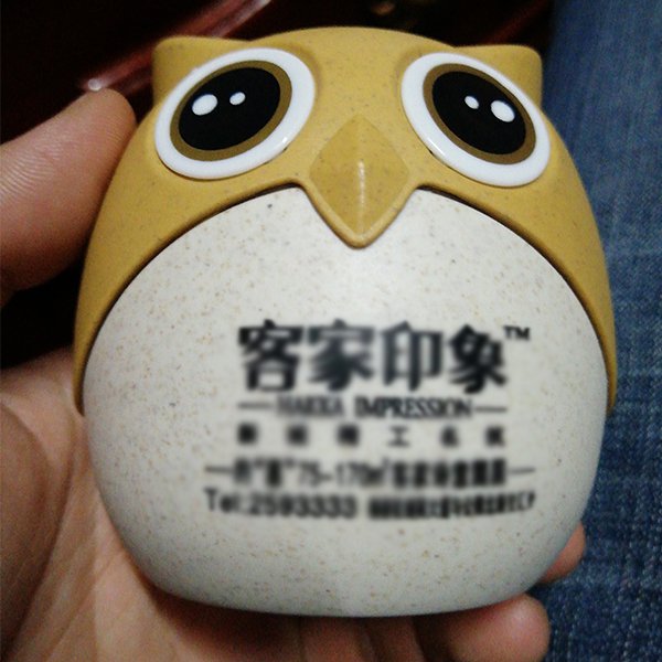 貓頭鷹造型牙籤盒