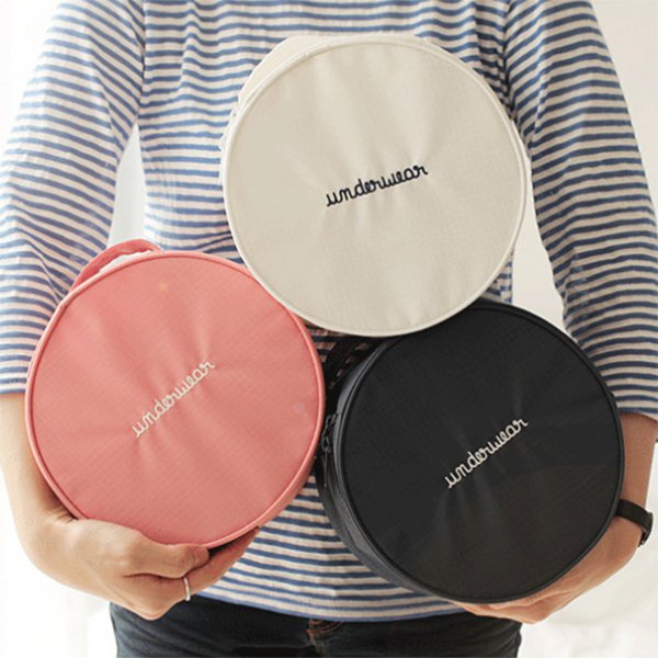 圓筒形貼身衣物旅行收納包