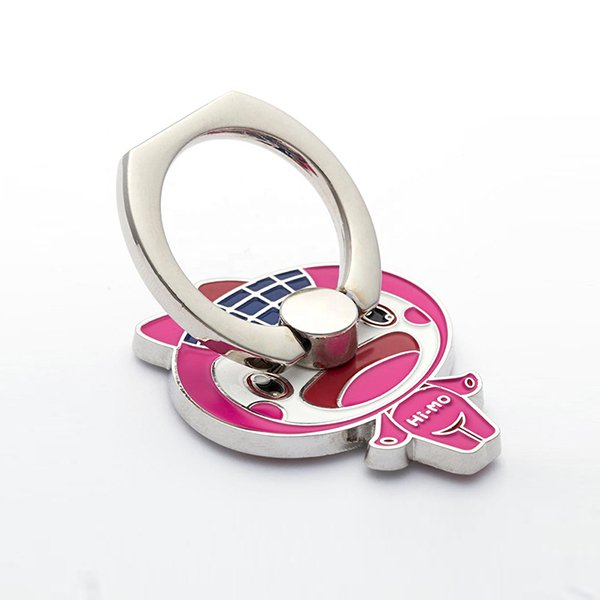 鋅合金手機架-背貼指環扣支架