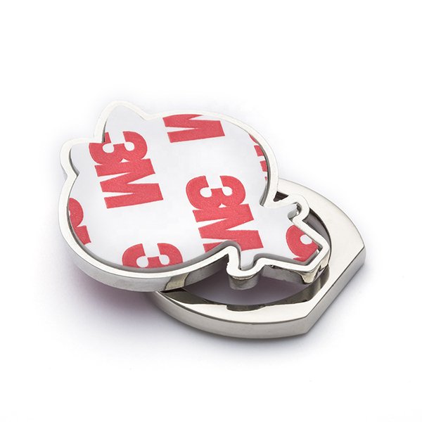 鋅合金手機架-背貼指環扣支架