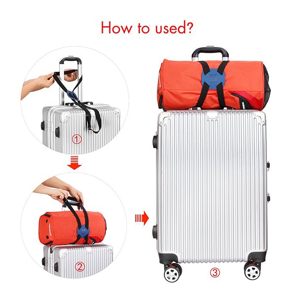 行李箱固定帶-可調節申縮帶