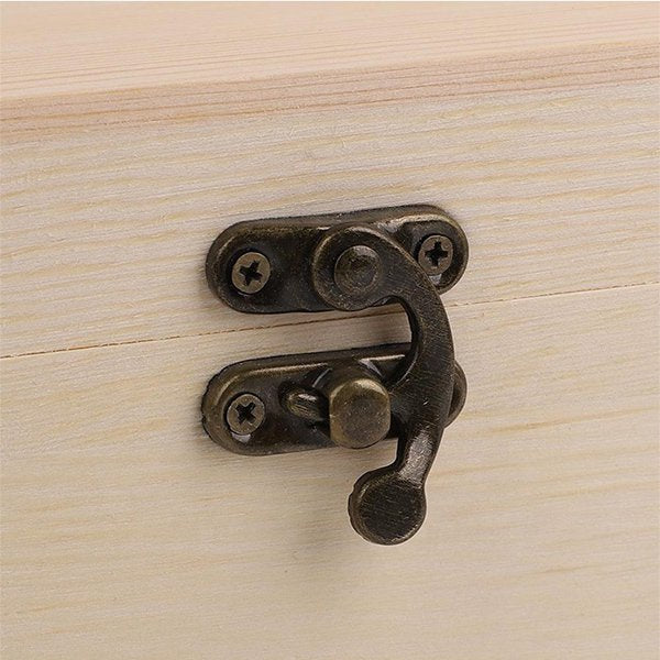 掀蓋式手提單支紅酒松木禮盒