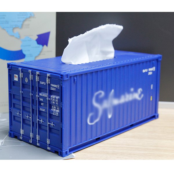 貨櫃造型面紙盒