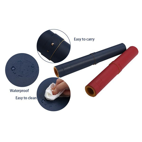 PU皮革辦公室大型滑鼠桌墊