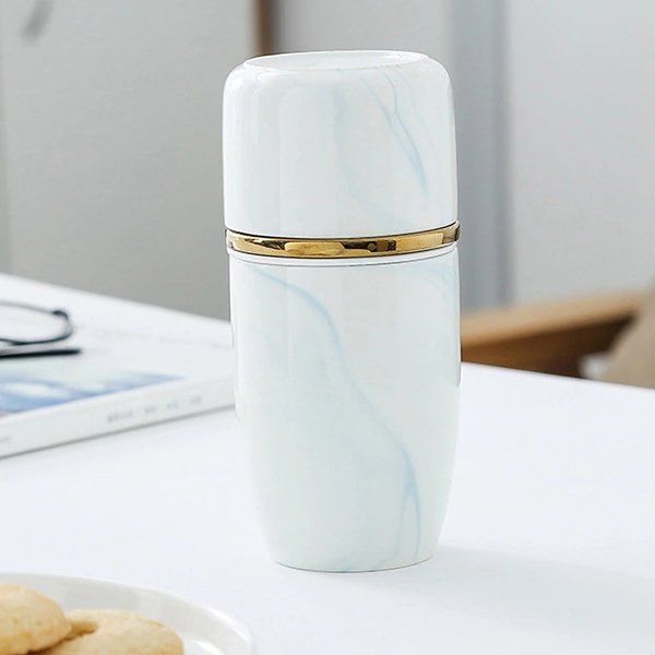 陶瓷雙層附外袋旅行杯