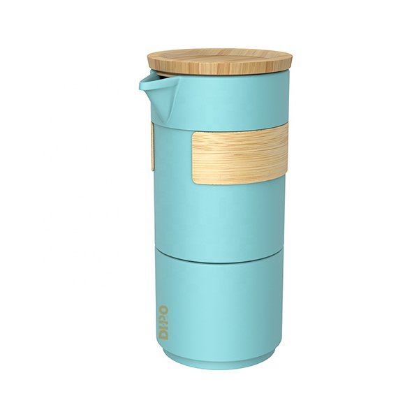 高品質便攜式陶瓷旅行茶具