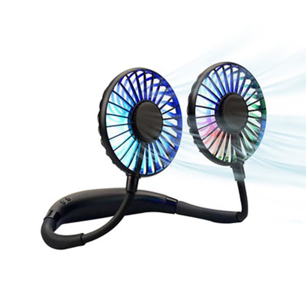 薰衣草香氛LED迷你風扇