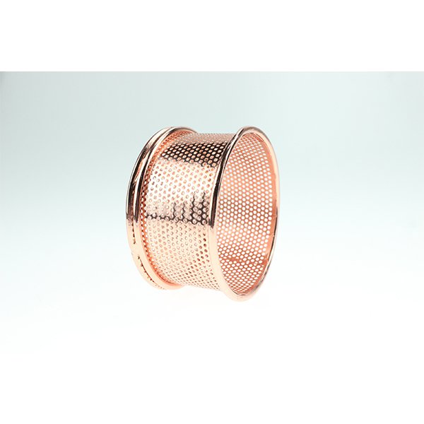 玫瑰金金屬辦公小物收納盒