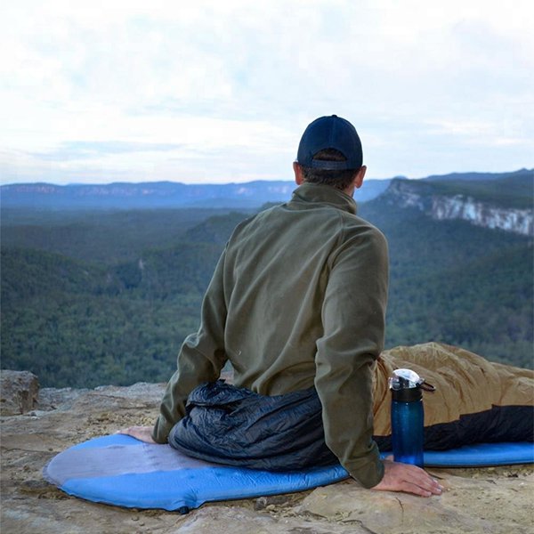 防水可摺疊190T聚酯纖維睡袋