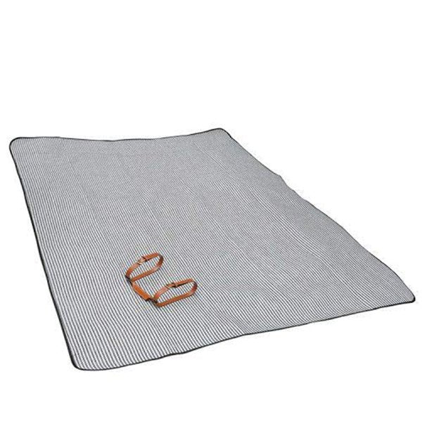 圓筒式皮革提帶聚酯纖維野餐墊