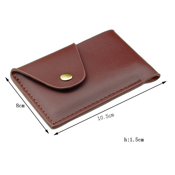 簡約質感卡片夾-真皮卡夾