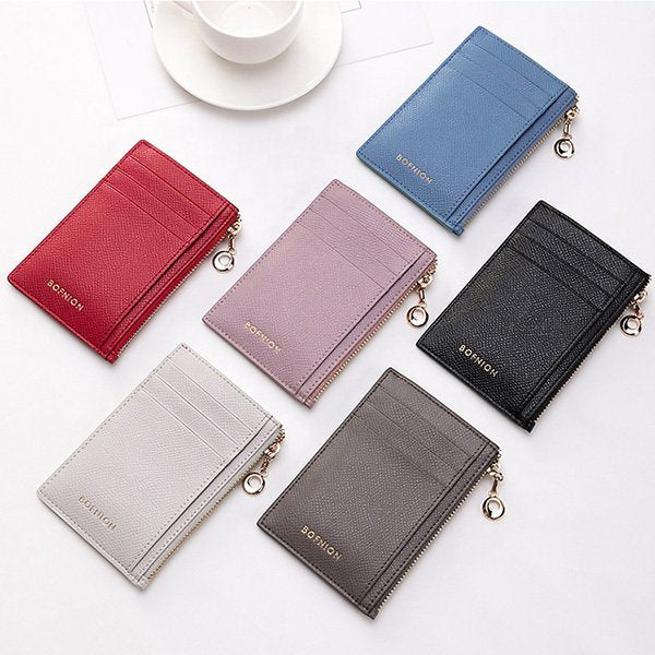 時尚氣質卡片夾-PU皮革卡夾