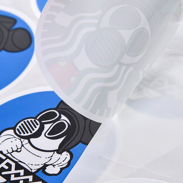 數位圓形PVC防水貼紙