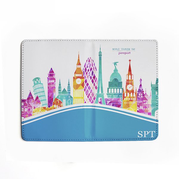 熱轉印PU皮革護照套