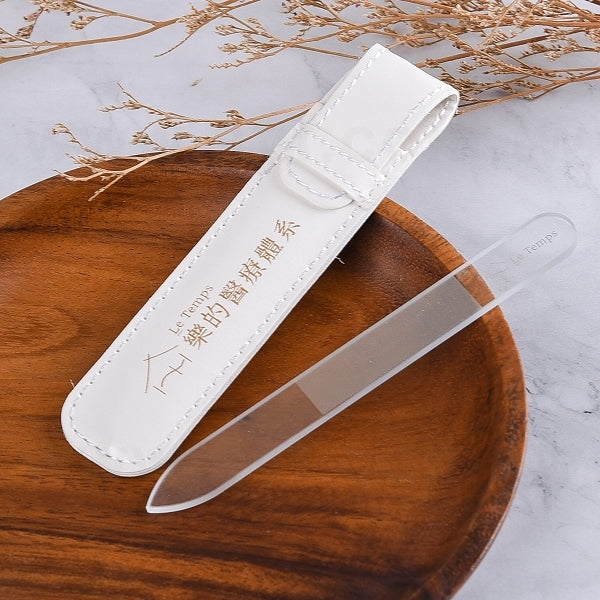 玻璃修甲銼刀-皮革