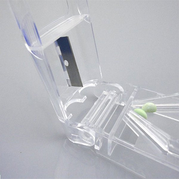 1格藥盒切藥器-PS材質