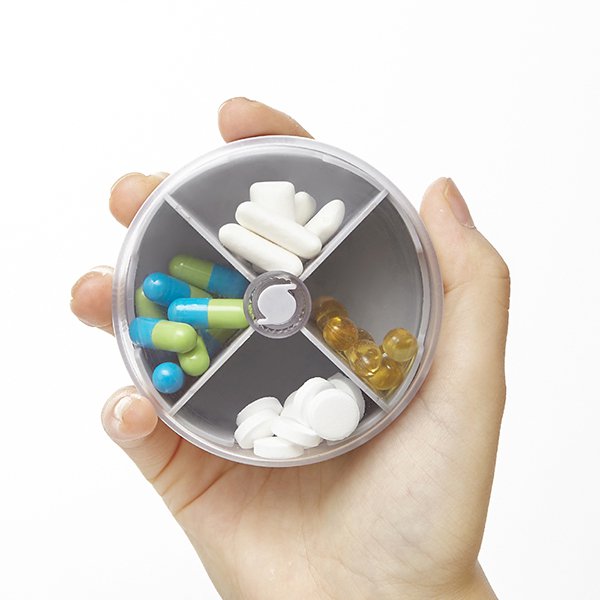 4格藥盒-ABS材質