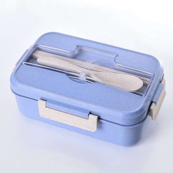 單層3格小麥餐盒