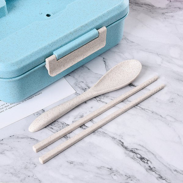 單層3格小麥餐盒