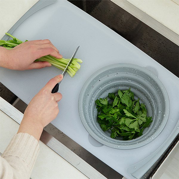 切菜砧板附摺疊洗菜藍