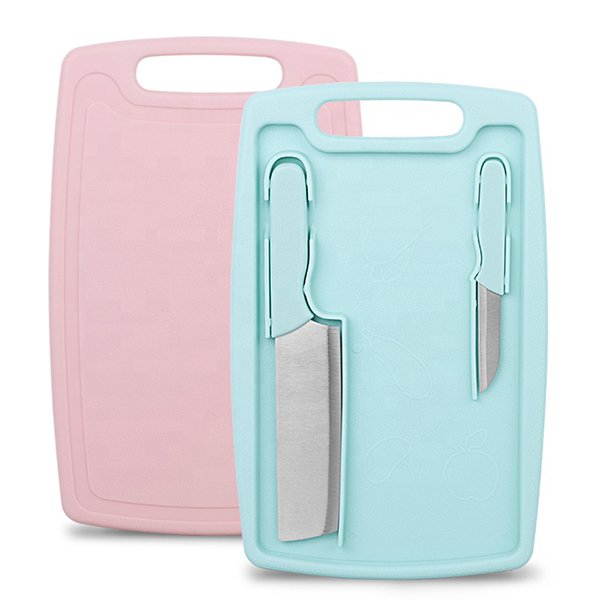 附雙刀切菜砧板套組