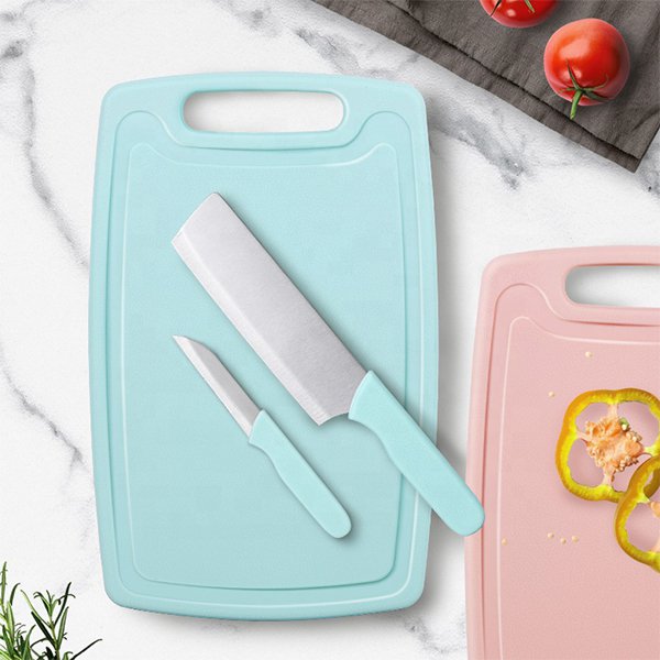 附雙刀切菜砧板套組