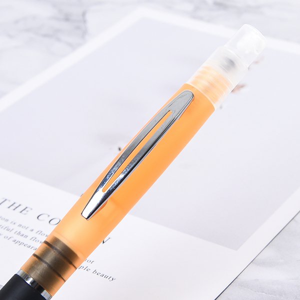 旋轉式觸控塑料原子筆-酒精噴霧筆